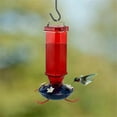 thumbnail image 1 of Woodlink Patriotic Vintage Glass Hummingbird Feeder, 16 oz., 1 of 2