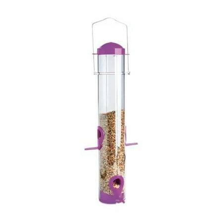 Woodlink WLNA11502 Dual Port Multi-Colored Plastic Tube Feeders