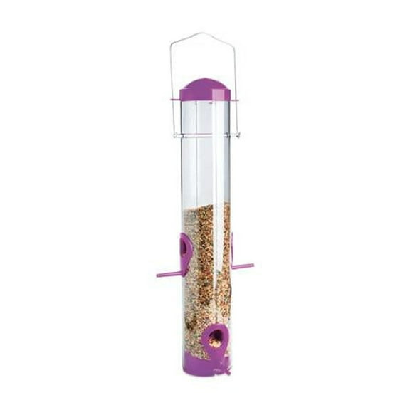 Woodlink WLNA11502 Dual Port Multi-Colored Plastic Tube Feeders