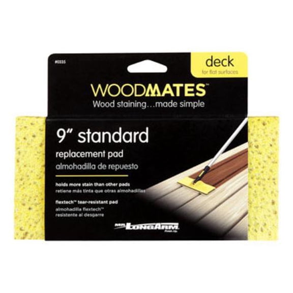 Woodmates 0335 Smooth Even Finish Standard Replacement Pad 9 in.