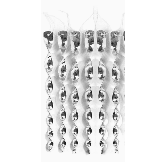 Woodpecker Bird Scare Devices，Reflective Scare Rods Control Device to Keep Birds Away from Patio Pool（Christmas Reflective Strip Hanging Home as Decoration） (6PCS)
