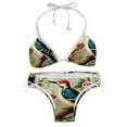 thumbnail image 1 of Woodpecker Detachable Sponge Adjustable Strap Bikini Set Two-Pack Swimsuit Women Swimwear, 1 of 6