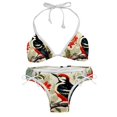thumbnail image 1 of Woodpecker Detachable Sponge Adjustable Strap Bikini Set Two-Pack Swimsuits for All Occasions, 1 of 6