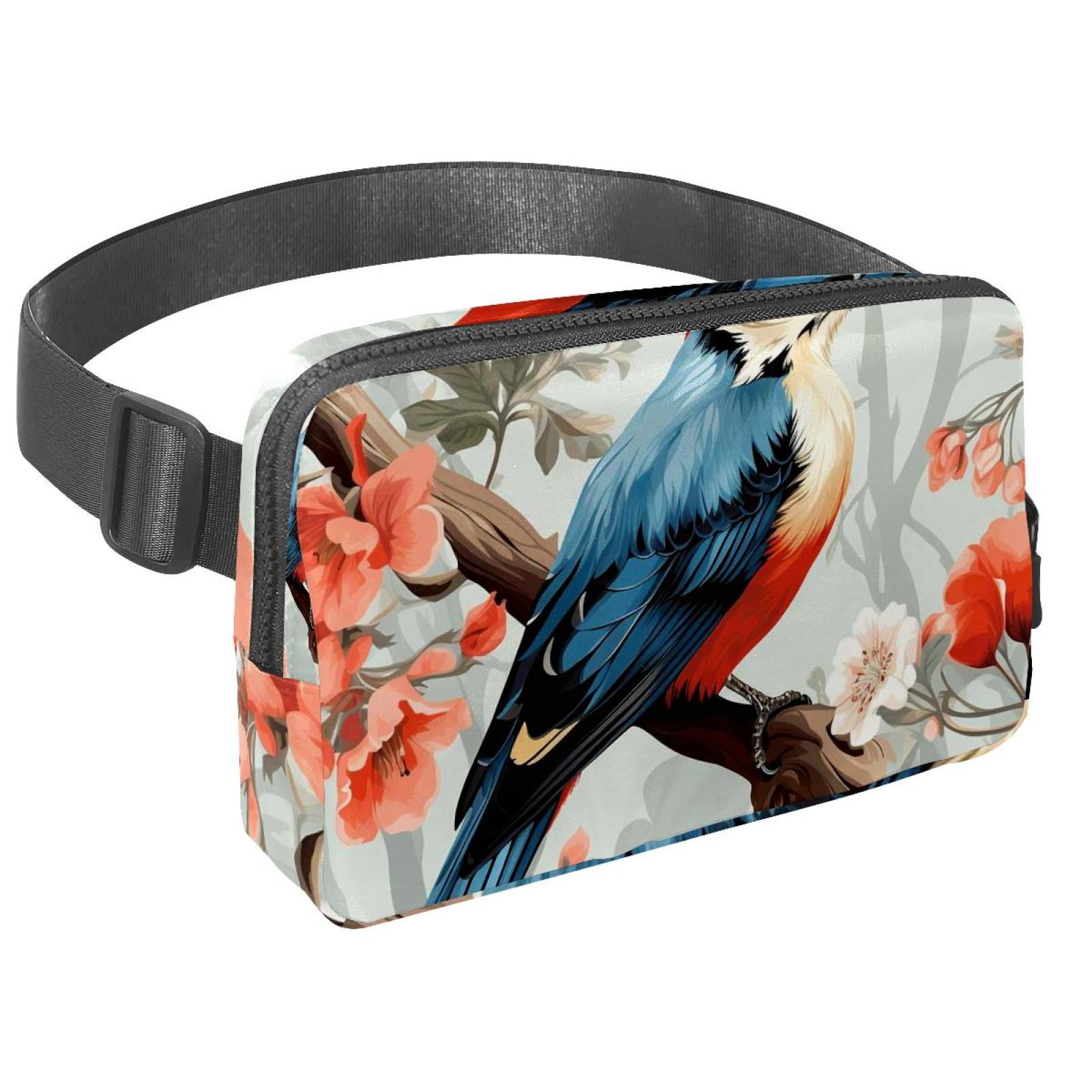 Woodpecker Fanny Packs Running Belt Belt Bag Lightweight Adjustable with Extension Strap Unisex