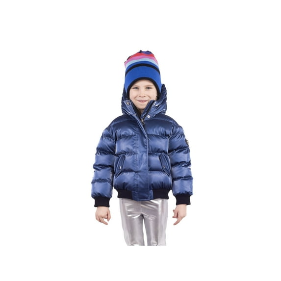 Woodpecker Kids Unisex Chickadee Coat, Blue, 8