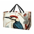 thumbnail image 1 of Woodpecker Large Capacity Reusable Foldable Oxford Cloth Toy Basket - Beach Bag, Shopping Bags, Laundry Basket, 1 of 7