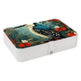 thumbnail image 1 of Woodpecker PU Leather Jewelry Stand with Removable Compartment and Portable Display Case - Necklace and Travel Organizer, 1 of 6