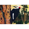 thumbnail image 1 of "Woodpecker" Painting Print on Wrapped Canvas, 1 of 7