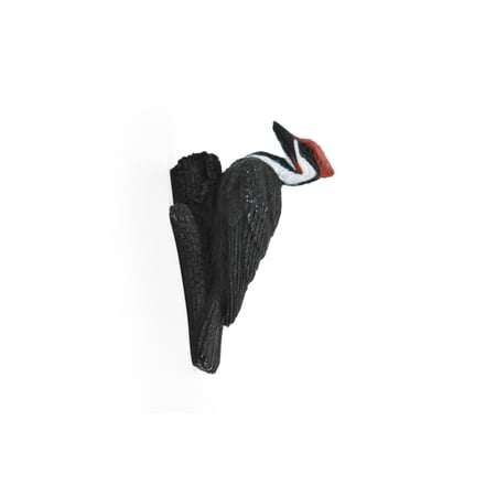 Woodpecker, Pileated, Very Nice Plastic Reproduction, Hand Painted 2 1/2" F3391 B27