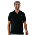 thumbnail image 1 of Woodpecker Premium Men's Polo Golf Shirt. 100% Peruvian Cotton Made in Peru With The Finest Cotton. Black color. Size Small, 1 of 8