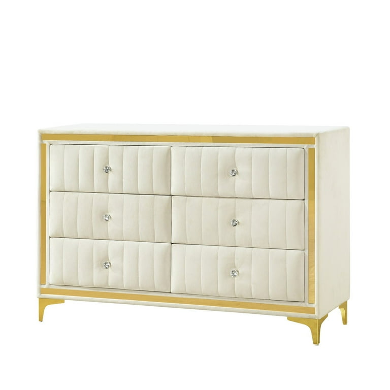 Cream chest of drawers ready assembled discount