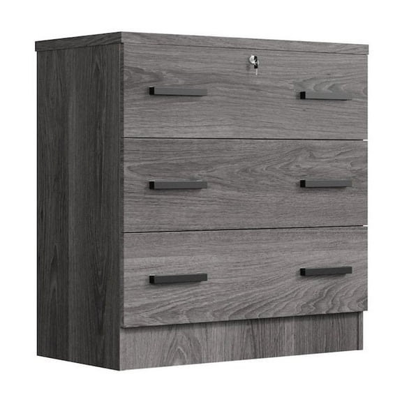 Woodpeckers Furniture and Mattress Cindy Wooden 3 Drawer Chest Bedroom Dresser