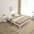 thumbnail image 1 of Woodpeckers Furniture and Mattress Stella Solid Pine Wood Platform Bed Frame, 1 of 3