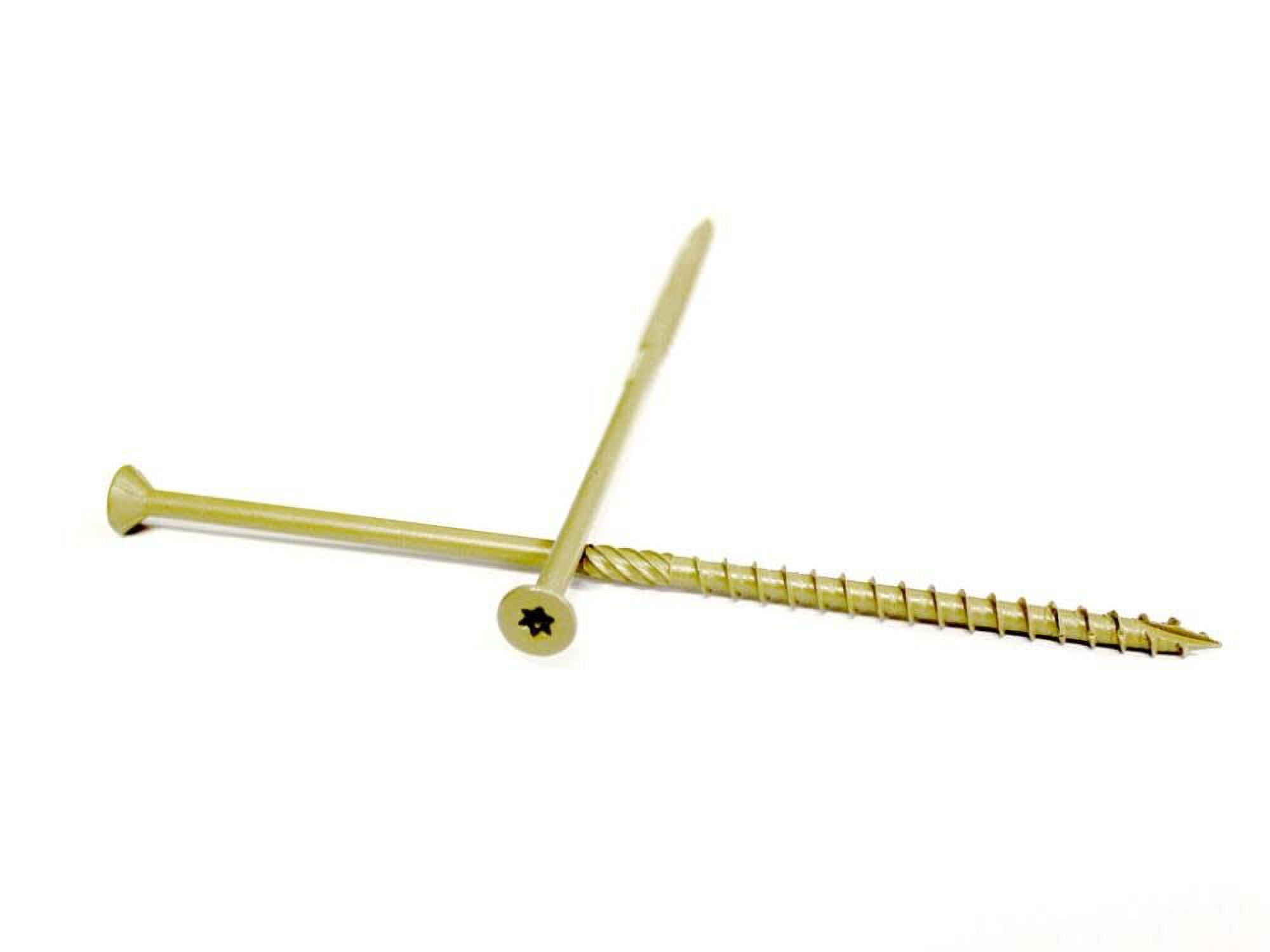 Woodpro (50) #12 X 12 In. All Purpose Wood Screws