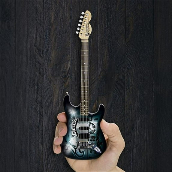 Woodrow Guitar GMNFL24 NFL Philadelphia Eagles Miniataure Guitar