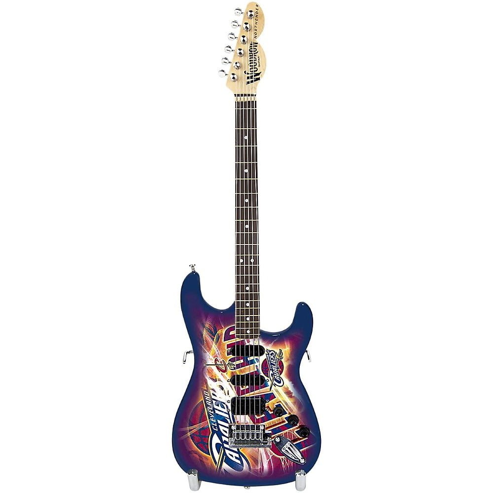 Woodrow Guitar  NBA Cleveland Cavaliers Miniature Guitar