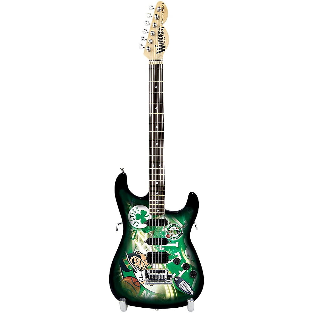 Woodrow Guitars NBA 10 Inch Mini Guitar Collectible Oklahoma City