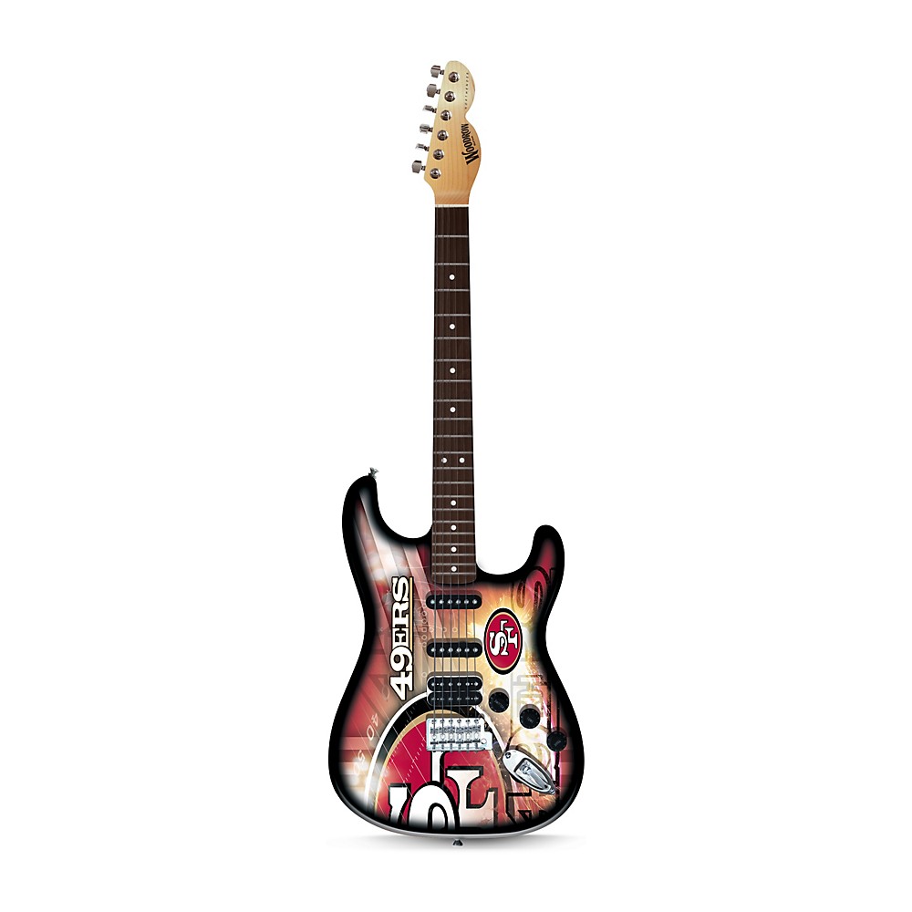 Woodrow Guitars NFL Northender Electric Guitar San Francisco 49ers