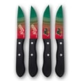 thumbnail image 1 of Woodrow Minnesota Wild 4-Piece Stainless Steel Steak Knife Set, 1 of 2