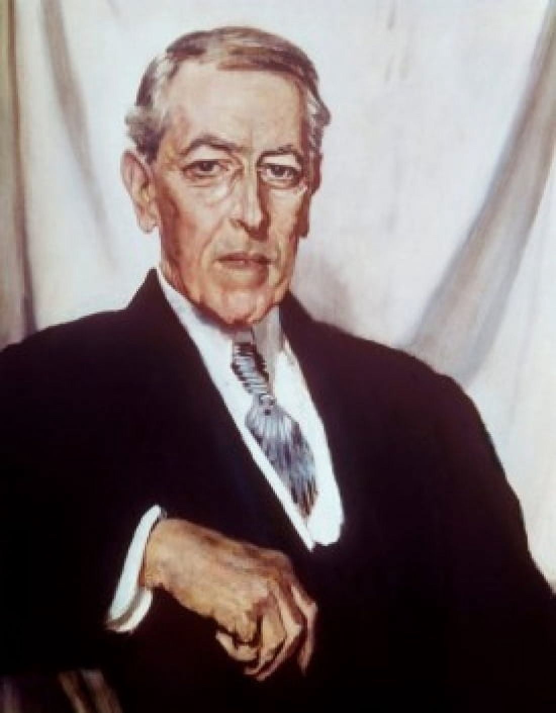 Woodrow Wilson 28th President of the United States William Newenham Orpen (1878-1931British) Canvas Art - William Newenham Orpen (24 x 36)