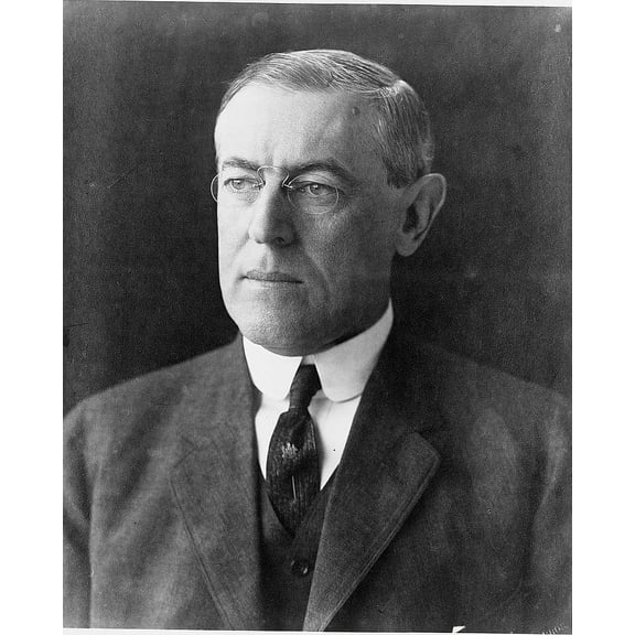 Woodrow Wilson Canvas Wall Art (20" x 30")
