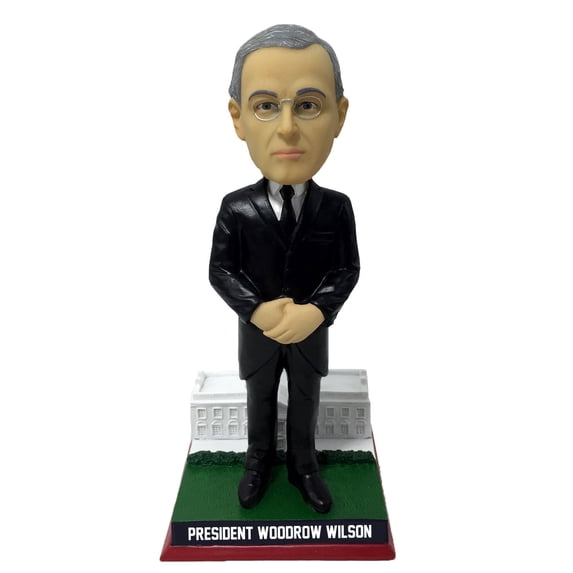Woodrow Wilson White House Base President Bobblehead Numbered to 1,912
