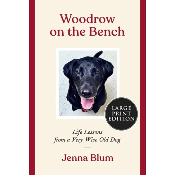 Pre-Owned Woodrow on the Bench : Life Lessons from a Wise Old Dog (Paperback) 9780063119031