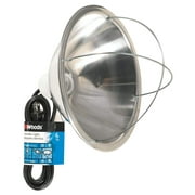 Woods 0165 Brooder Lamp with Bulb Guard,10.5 Inch Reflector and 6 Foot Cord (250 Watt, 18/2 SJTW)