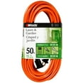 thumbnail image 1 of Woods 0723 16/2 SJTW General Purpose Extension Cord, Medium Duty, Ideal for Landscaping and Powering Appliances, Water Resistant Flexible Vinyl Jacket, Durable Molded Plug, 50 Foot, Orange, 1 of 6