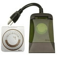 thumbnail image 1 of Woods 13571WD Indoor and Outdoor Plug-In Mechanical Timer Combo, 2 Pack, 1 Polarized and 2 Grounded Outlets,, 1 of 1