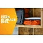 Woods Heavy Duty 2803 CORDSTOR Mountable Black H-Wrap Extension Cord Holder