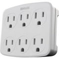 thumbnail image 1 of Woods White 15A 6-Outlet Tap 41196, 1 of 4