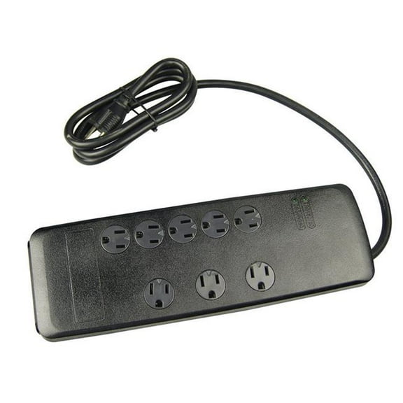 Woods 41618 8 Outlet 3540 Joule BlackSurge Protector