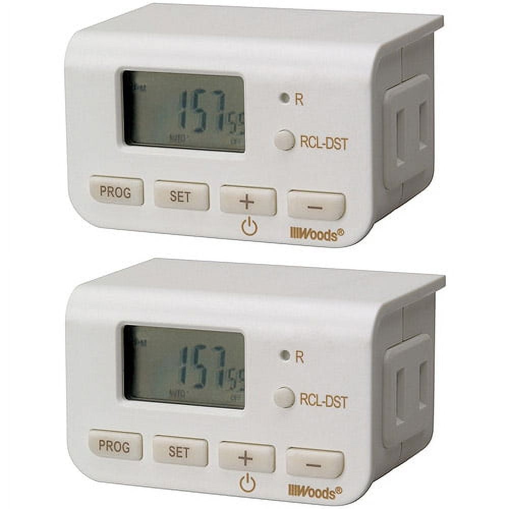 Kasonic Outdoor Timer Outlet, 24 Hour Mechanical Timer Switch, Heavy D–  kasonicdeal