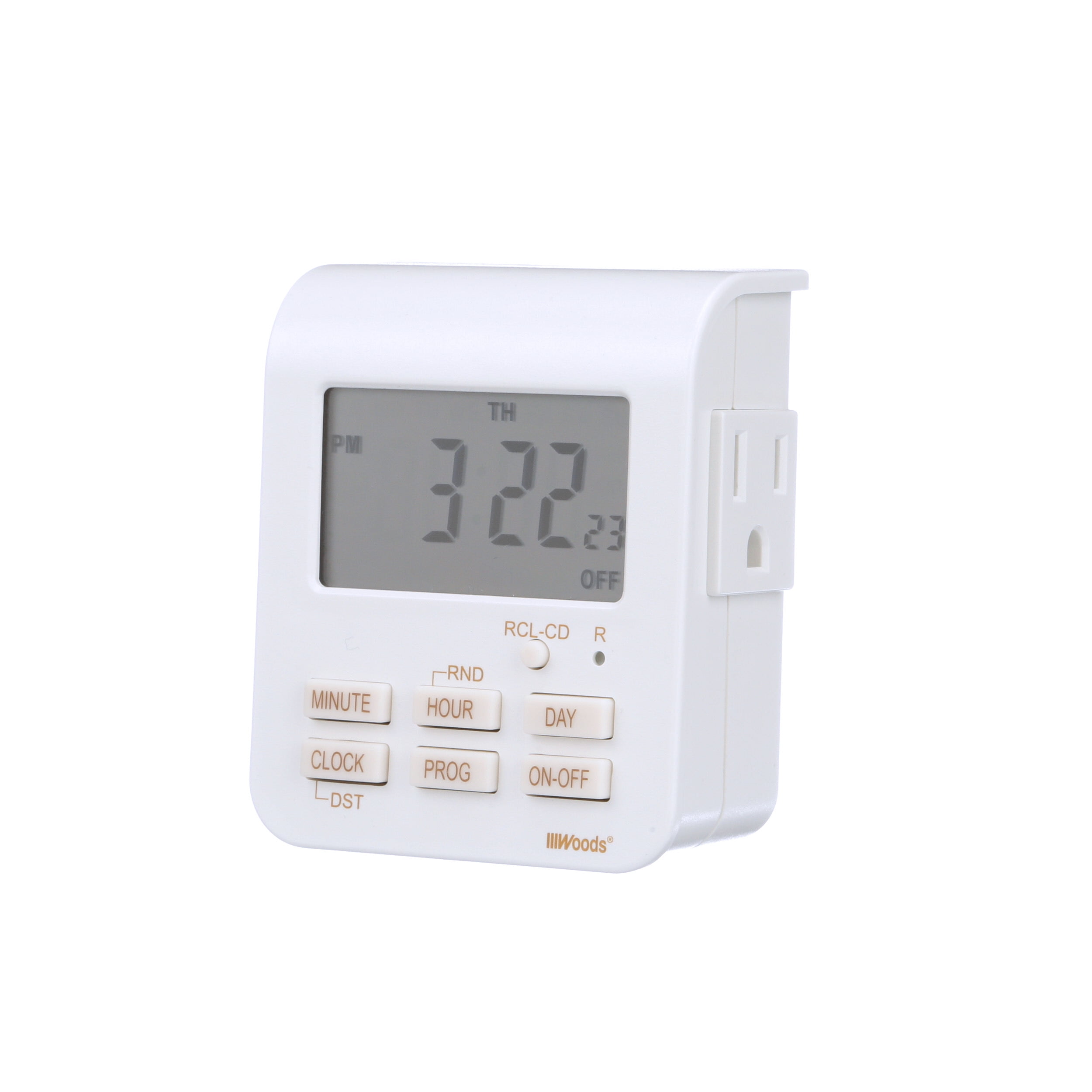 Minuterie programmable Woods 50001WD