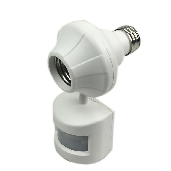 Woods 50064 180-Degree Motion Control Light Socket, Requires Bulb