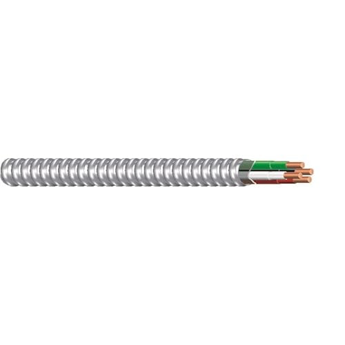 Woods 68583422 Armolite Solid Metal Clad Cable; 12/3; 50 Ft; 600 V; Copper; Foot