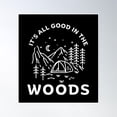 thumbnail image 1 of Woods Adventure Poster Wall Art, Modern Wall Decor, 30x30 UNFRAMED, 1 of 3