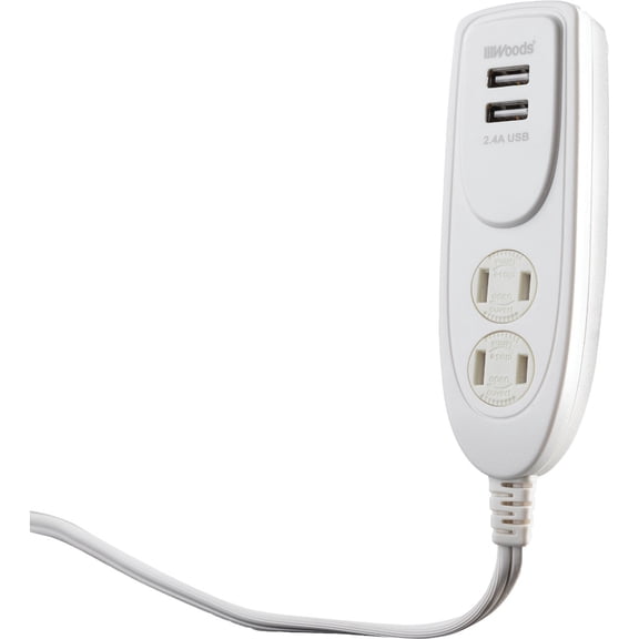 Woods Desktop USB Charger - Single Pack