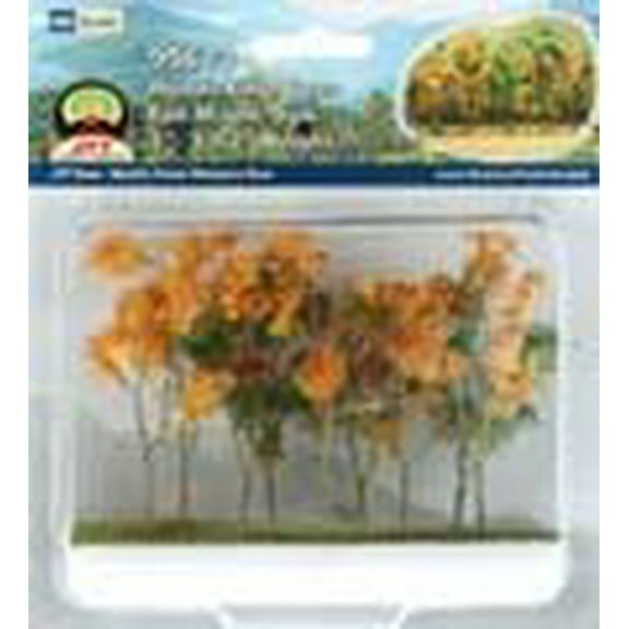 Woods Edge Trees, Fall Mixed 3-3.5" (9)