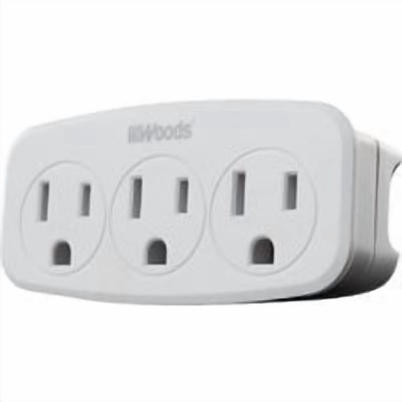 Woods Ind. Woods 3-Outlet Tap - Pack of 24