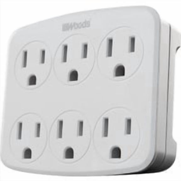 Woods Ind. Woods 6-Outlet Tap - Pack of 10
