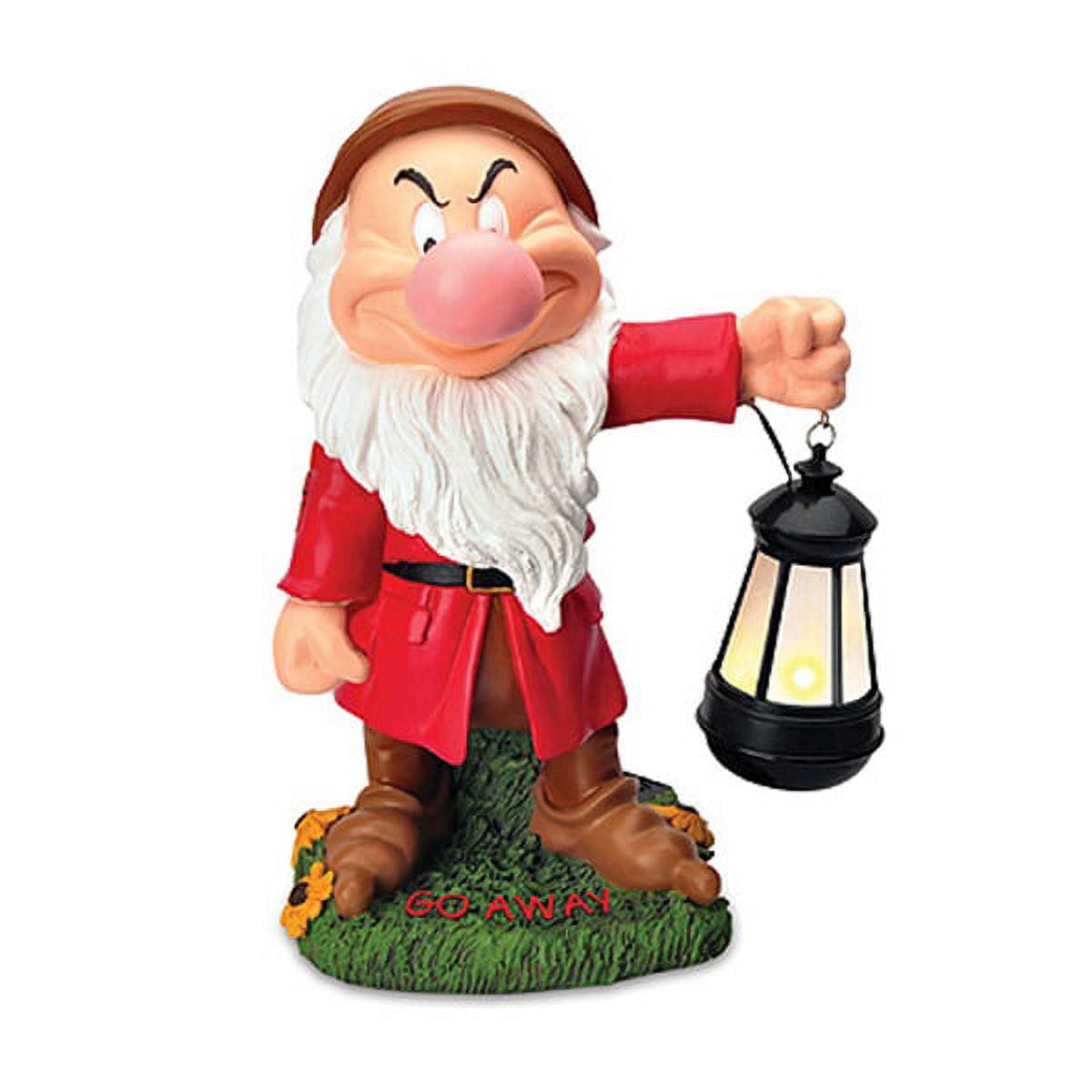 Woods International Inc Grumpy Solar Statue, Pack of 2 - Walmart.com