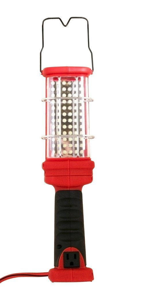 Woods L1923 Red Handheld Hard Duty Led Trouble Work Light with