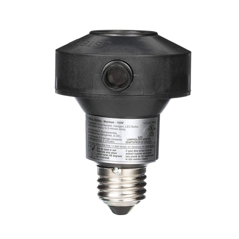 Woods 1472WD Outdoor Floodlight Control Socket with Light Sensor Photocell Woods 1472WD Outdoor Floodlight Control Socket with Light Sensor Photocell