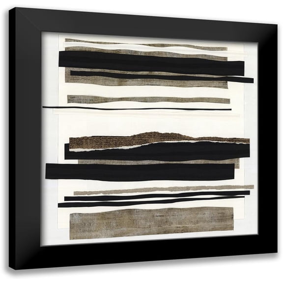 Woods, Maya 12x12 Black Modern Framed Museum Art Print Titled - Time After Time I