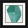 thumbnail image 1 of Woods, Maya 12x12 Black Ornate Wood Framed with Double Matting Museum Art Print Titled - Reflecting Form I, 1 of 4