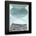 thumbnail image 1 of Woods, Maya 13x18 Black Modern Framed Museum Art Print Titled - Proejction of Blue, 1 of 5
