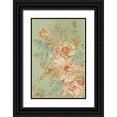 thumbnail image 1 of Woods, Maya 13x18 Black Ornate Wood Framed with Double Matting Museum Art Print Titled - Garden Senses III, 1 of 4