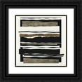 thumbnail image 1 of Woods, Maya 15x15 Black Ornate Wood Framed with Double Matting Museum Art Print Titled - Time After Time II, 1 of 4